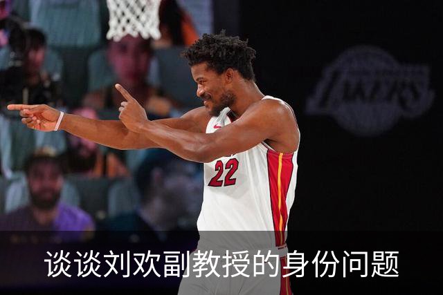 谈谈刘欢副教授的身份问题